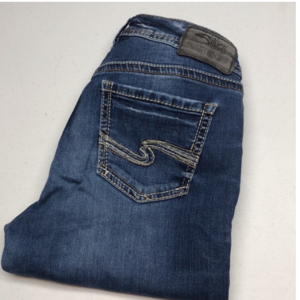 LIKE NEW SILVER AVERY HIGH-RISE ANKLE SKINNY JEANS 26x27 ⭐️